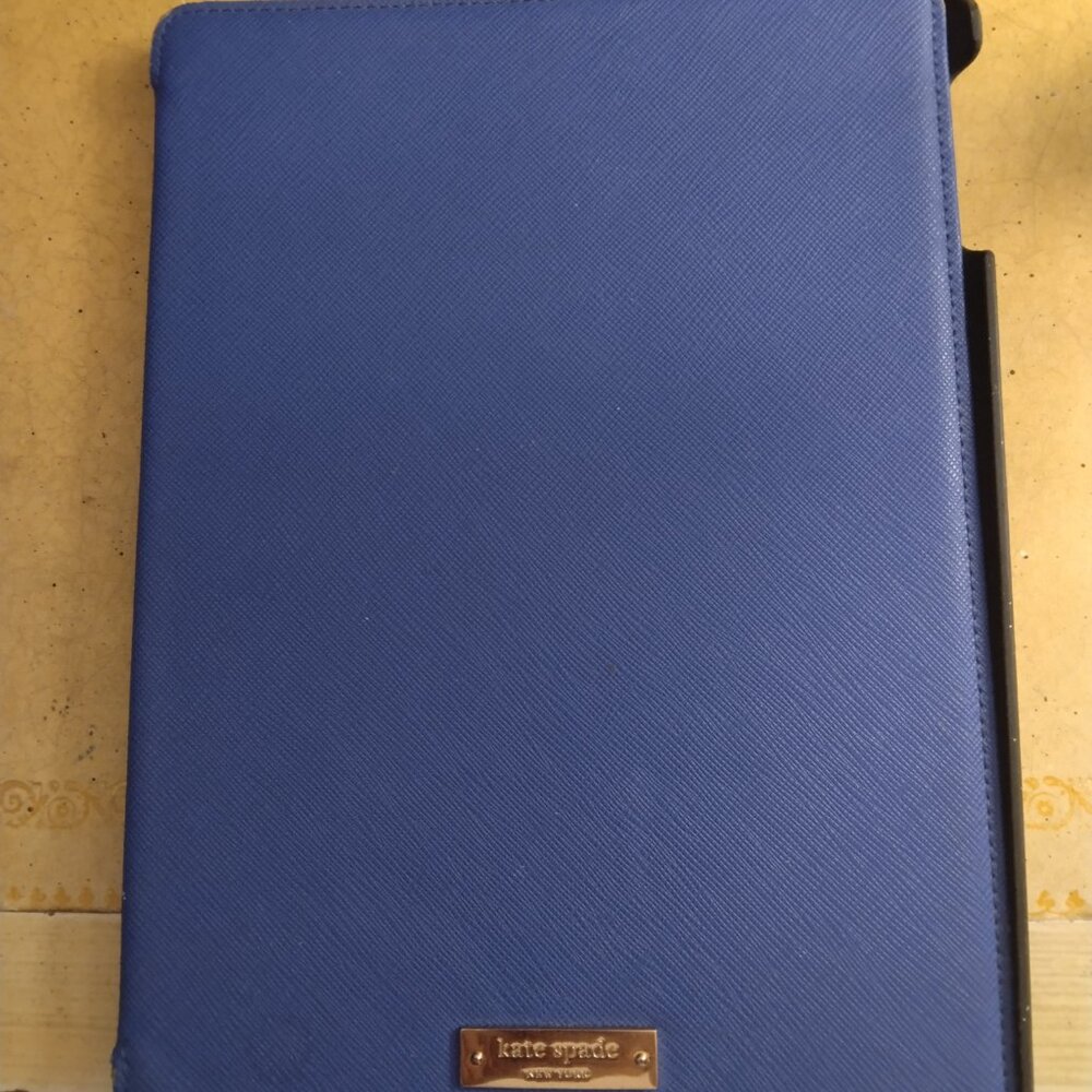 Kate Spade blue and black tablet case